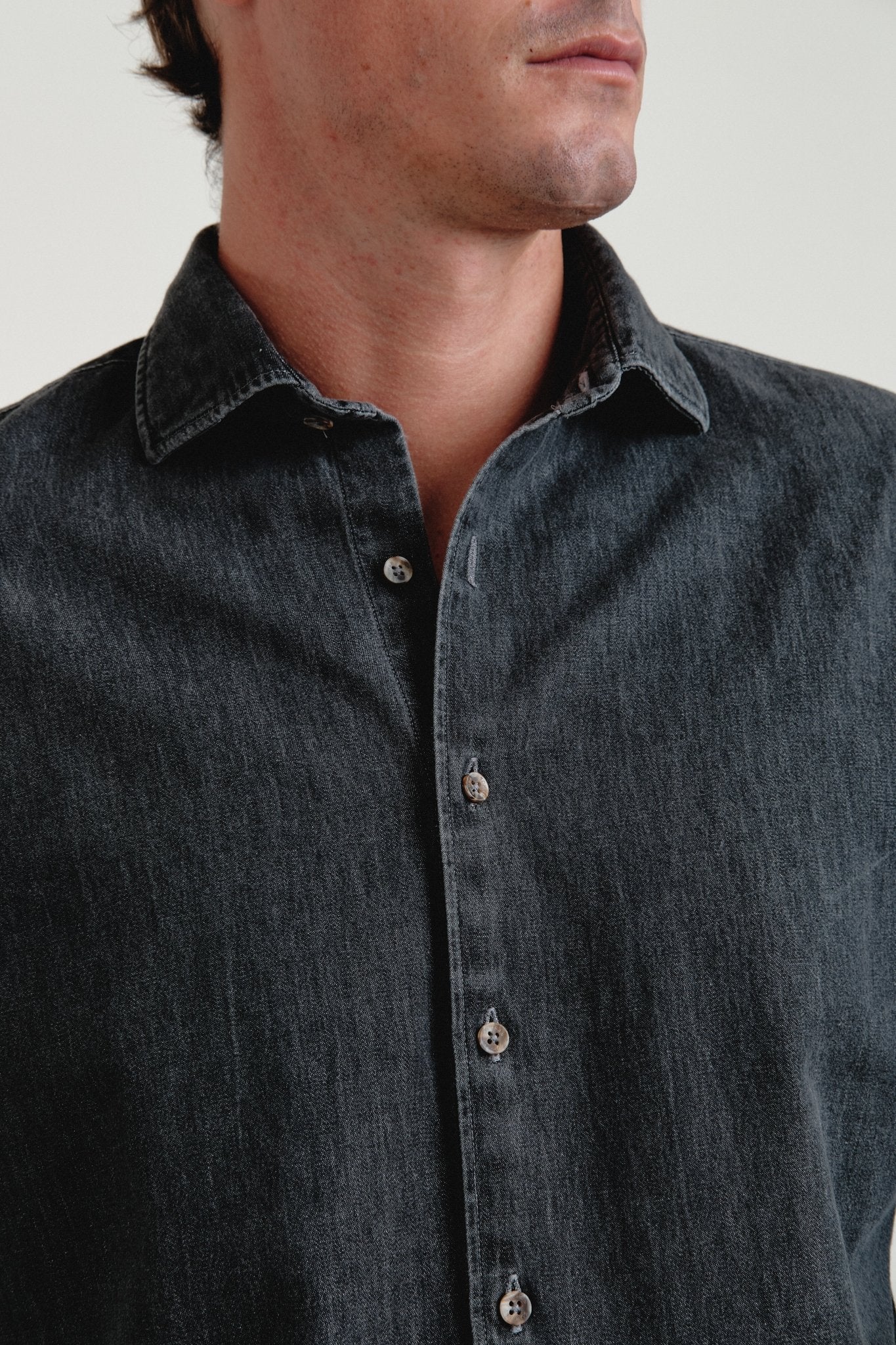 Camisa Vaquera Ranger Gris - Sohhan