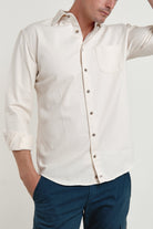 Camisa Vaquera Un Bolsillo Ecru Edition - Sohhan