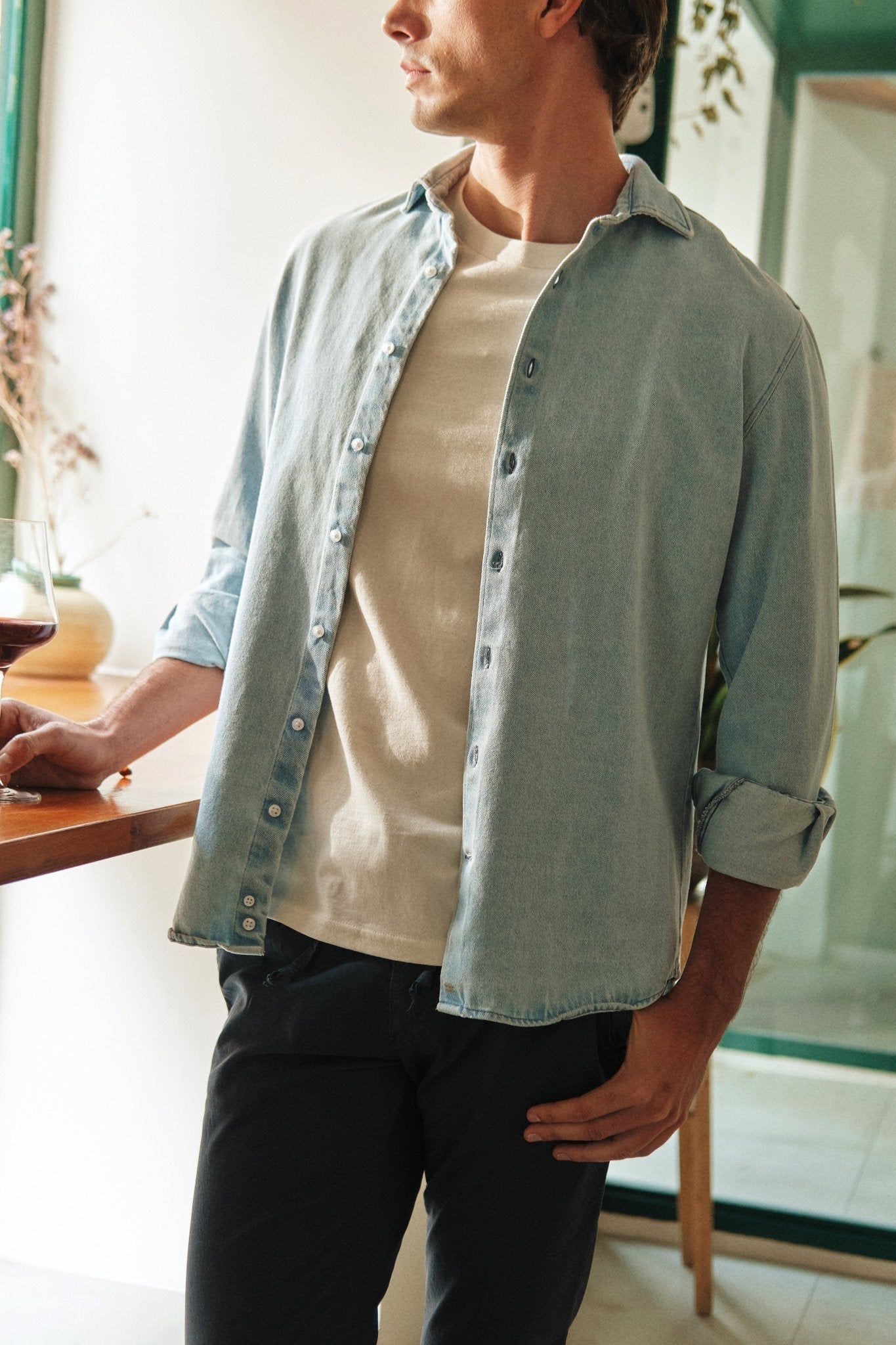 Camisa Vaquera Work - Sohhan