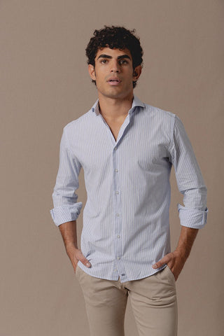 Camisa Vestir Amalfi Rayas - Sohhan