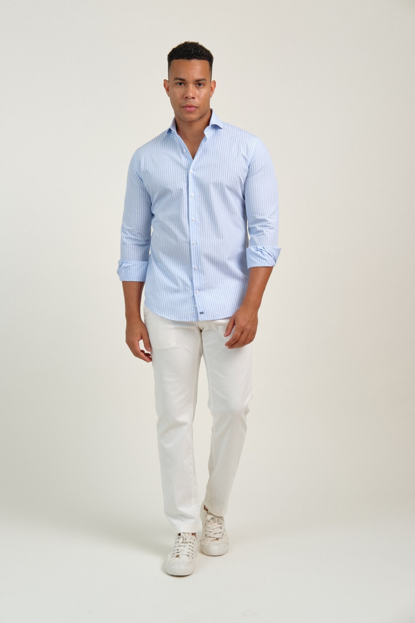Camisa Vestir Amalfi Rayas - Sohhan