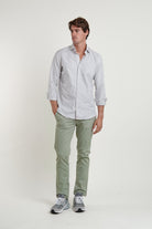 Camisa Villela Marrón y Verde - Sohhan