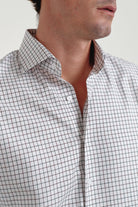 Camisa Villela Marrón y Verde - Sohhan