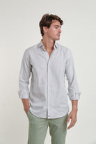 Camisa Villela Marrón y Verde - Sohhan