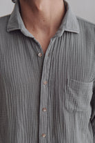 Camisa Waves Un bolsillo Verde - Sohhan