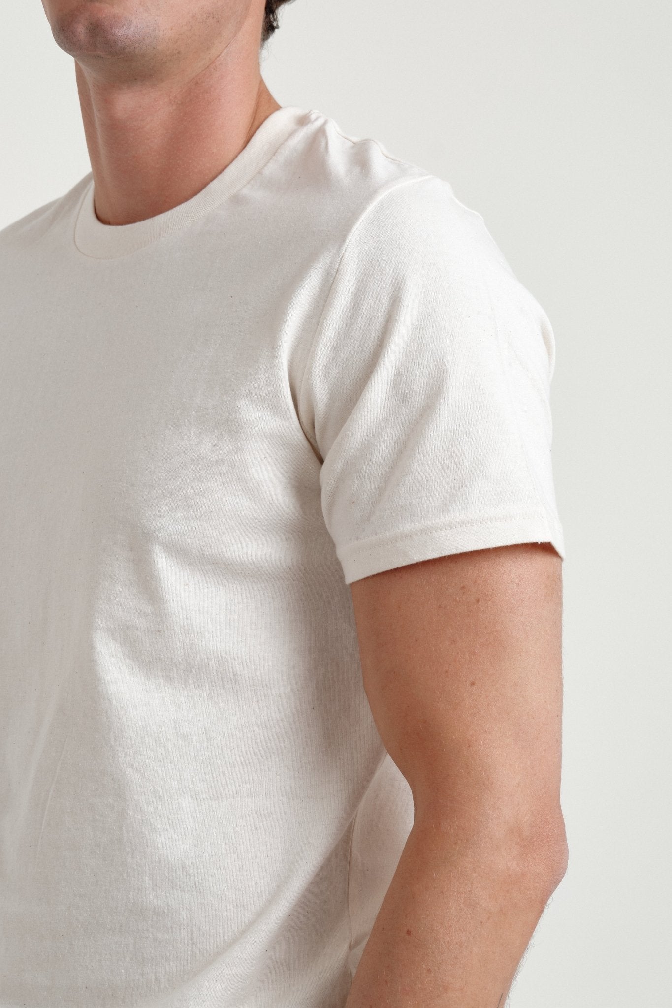 Camiseta Coltry Beige Basica - Sohhan