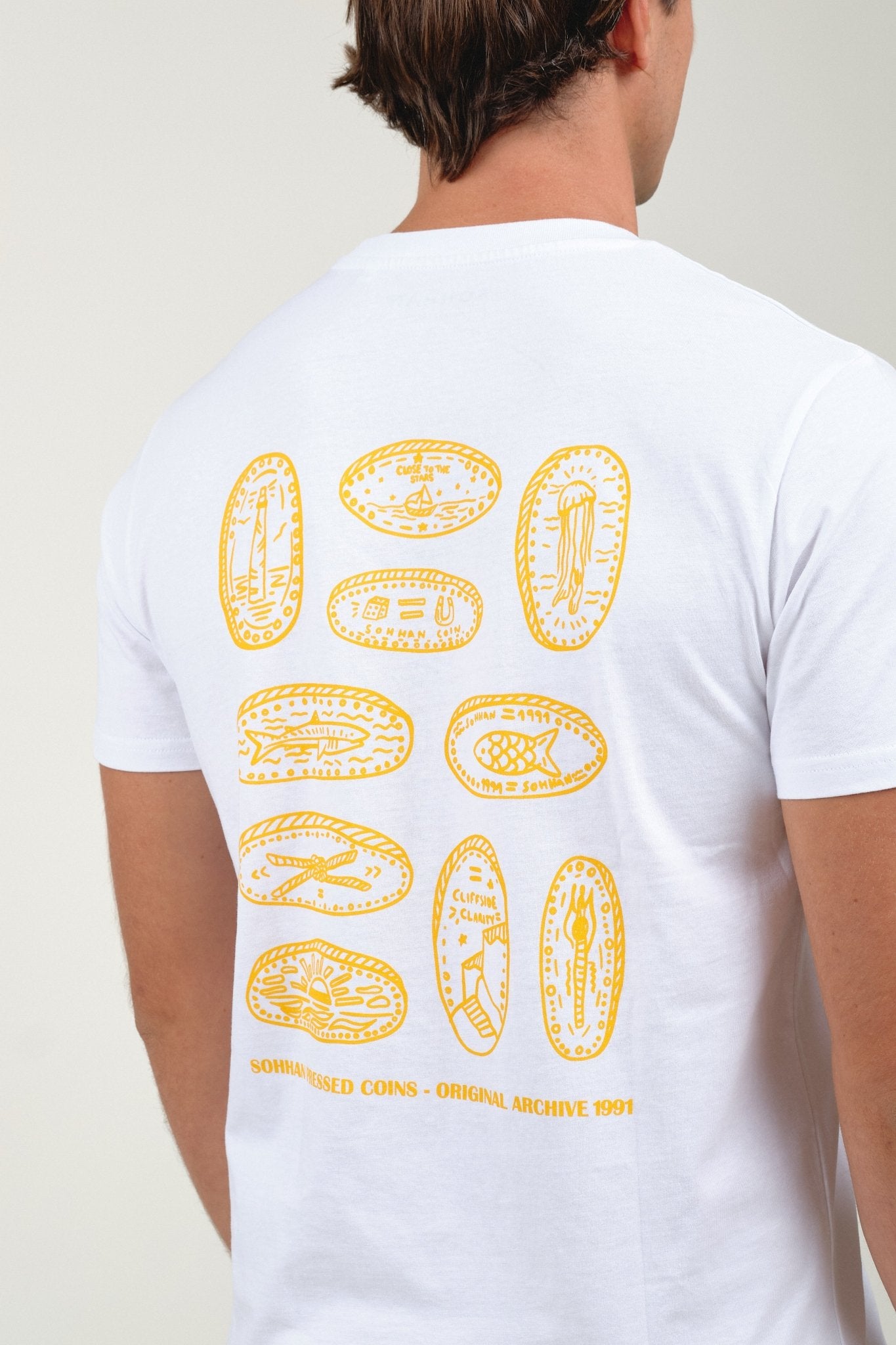 Camiseta Sohhan Coins Blanca - Sohhan
