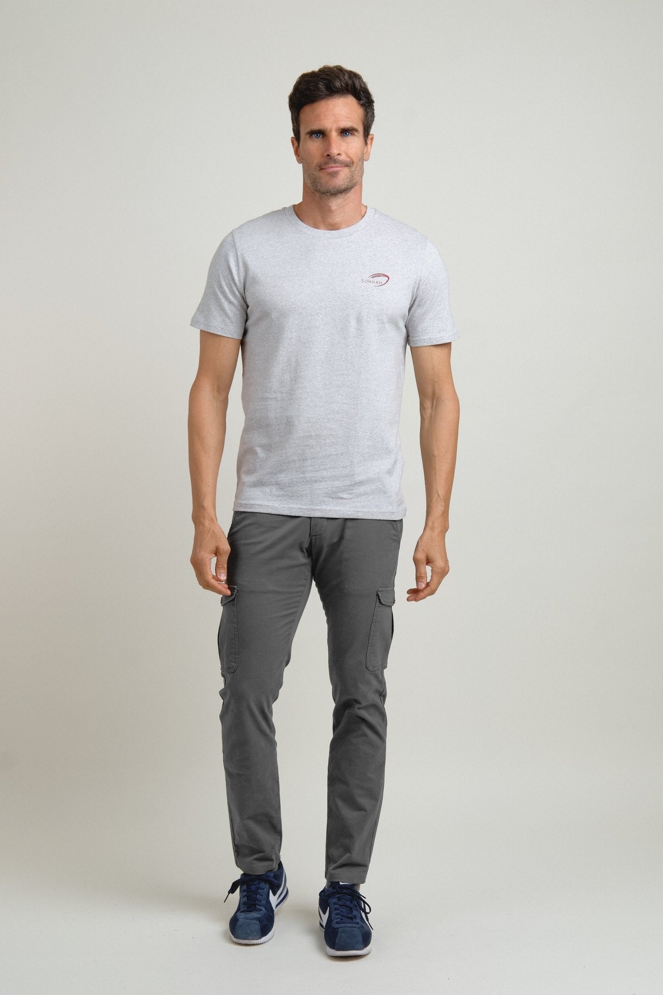 Camiseta Sohhan Rugby Gris - Sohhan