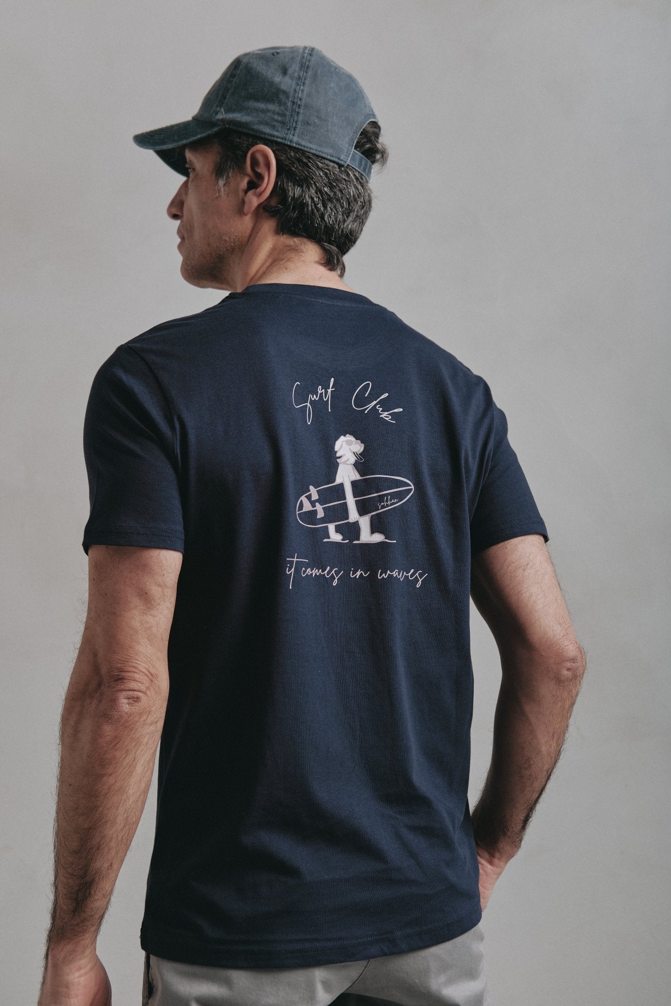Camiseta Surf Club Marino - Sohhan