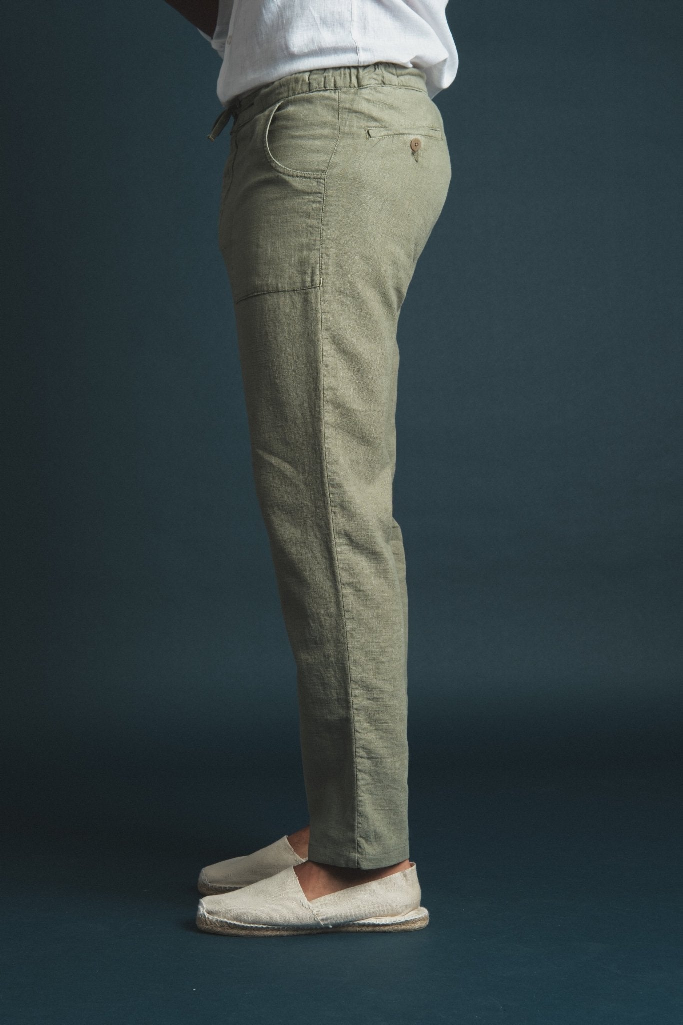 Cargo Linen Green Hustle Heritage - Sohhan