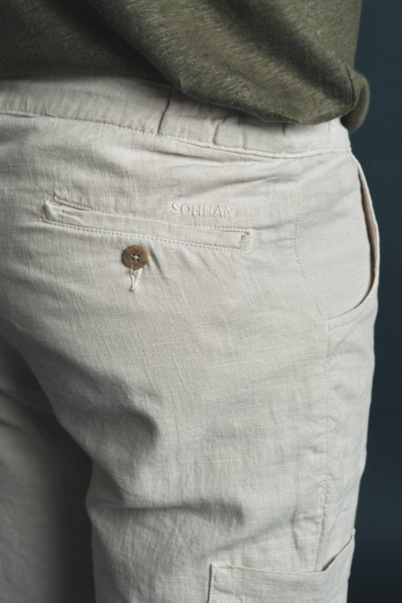 Cargo Linen Ivory Hustle Heritage - Sohhan