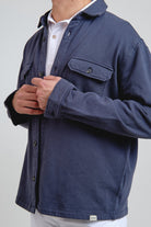 Chaqueta Marlow Felpa Marino - Sohhan