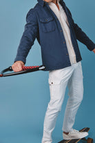 Chaqueta Marlow Felpa Marino - Sohhan