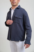 Chaqueta Marlow Felpa Marino - Sohhan