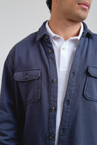 Chaqueta Marlow Felpa Marino - Sohhan