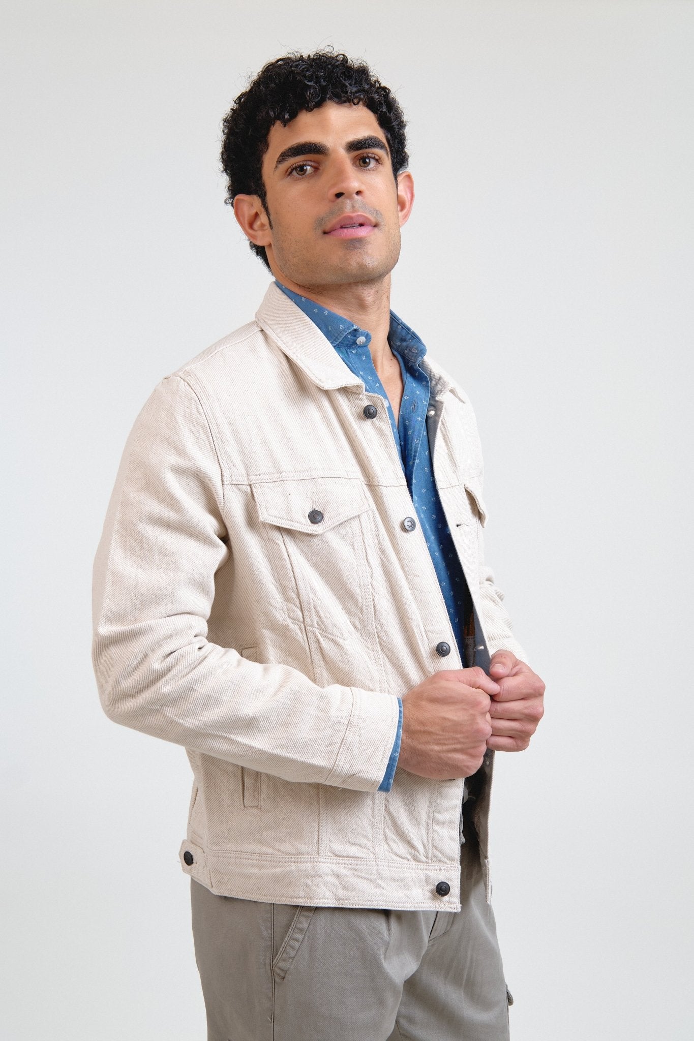 Chaqueta Trucker Crudo - Sohhan