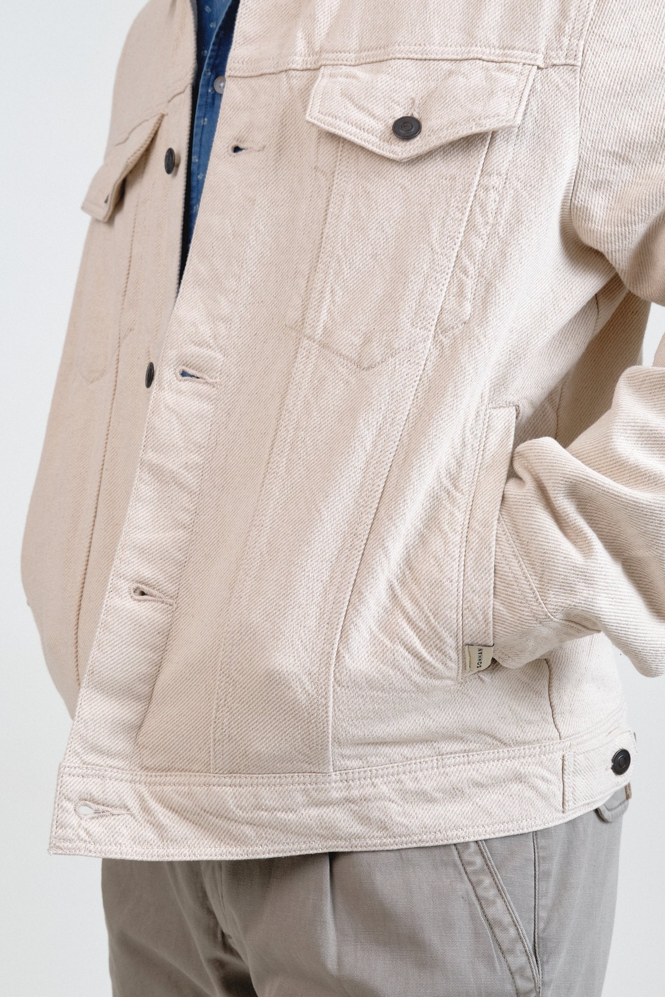 Chaqueta Trucker Crudo - Sohhan