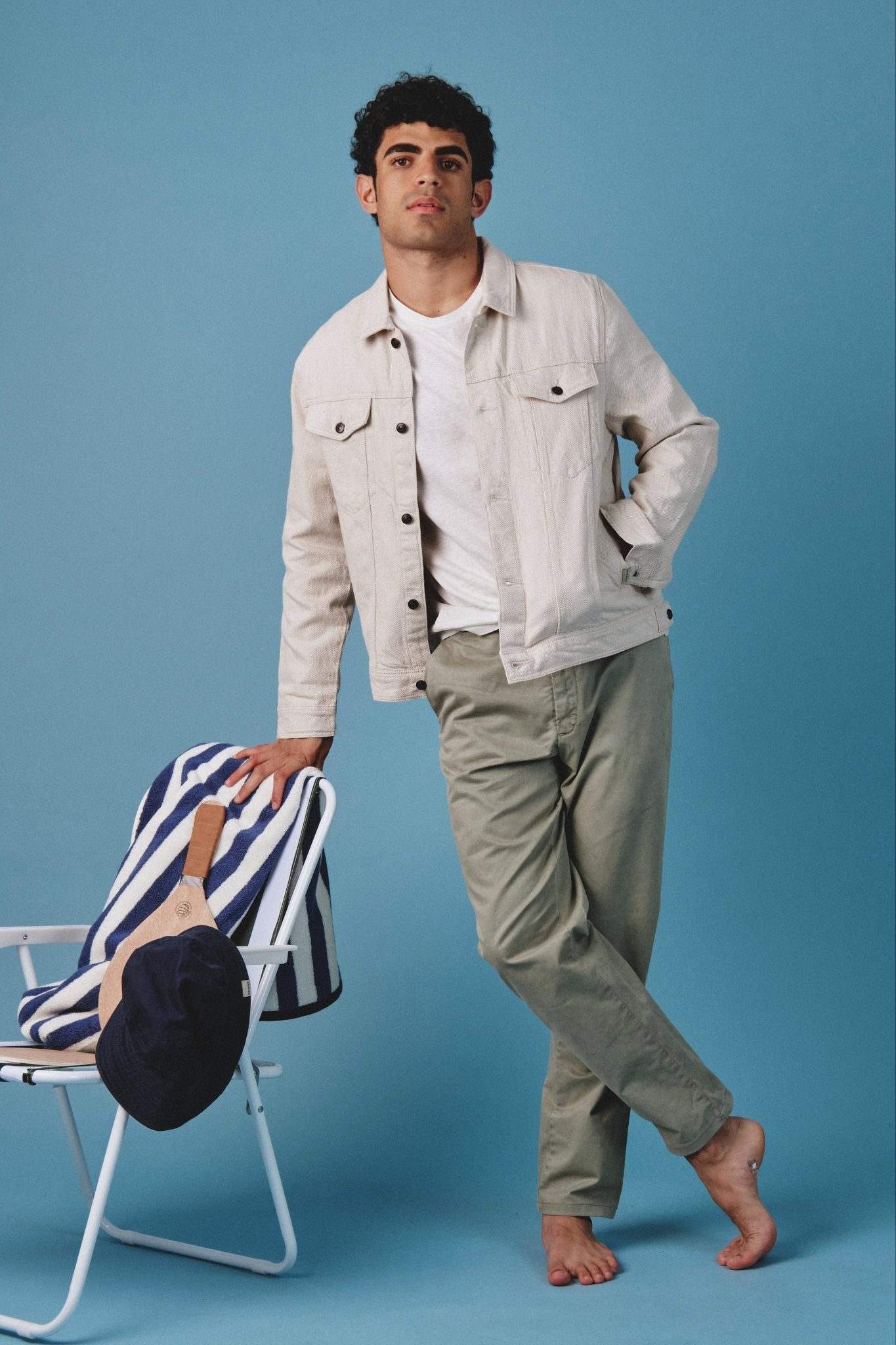 Chaqueta Trucker Crudo - Sohhan