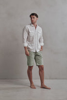Guayabera Lino Tulum Blanco - Sohhan