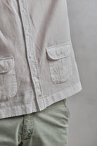 Guayabera Lino Tulum Blanco - Sohhan