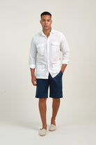 Guayabera Lino Yakarta Blanco - Sohhan