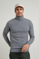 Jersey Cuello Vuelto Brant Gris - Sohhan