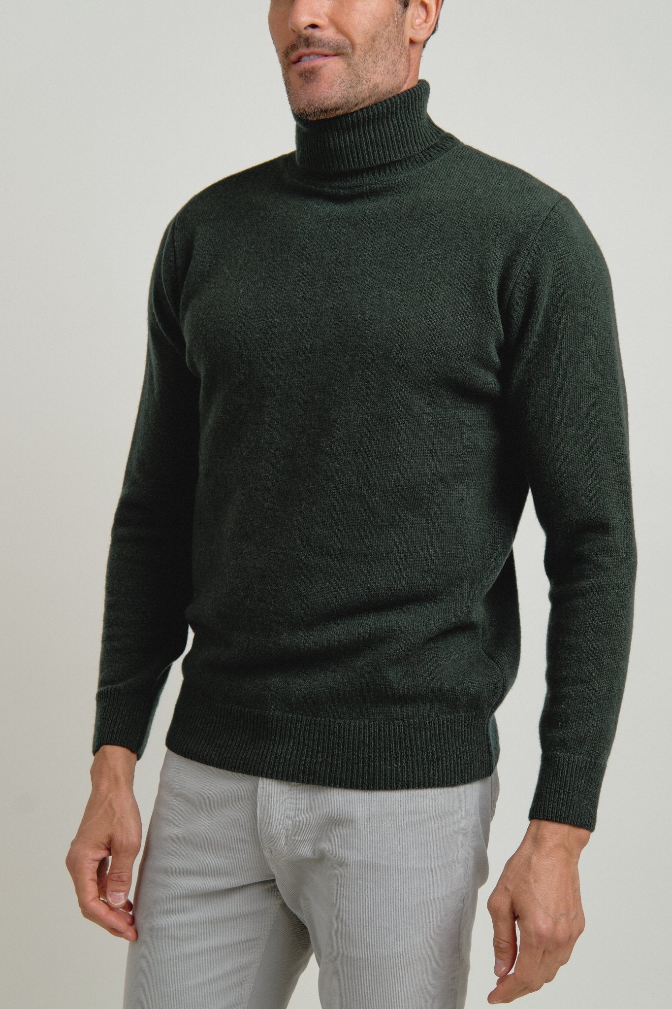 Jersey Cuello Vuelto Brant Verde - Sohhan