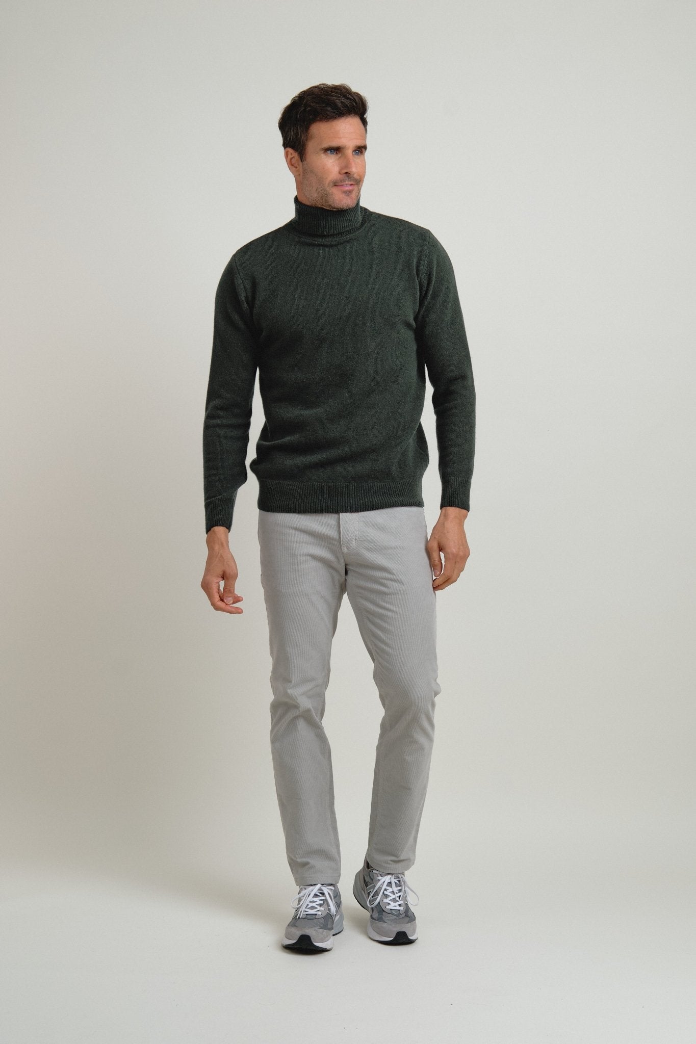 Jersey Cuello Vuelto Brant Verde - Sohhan