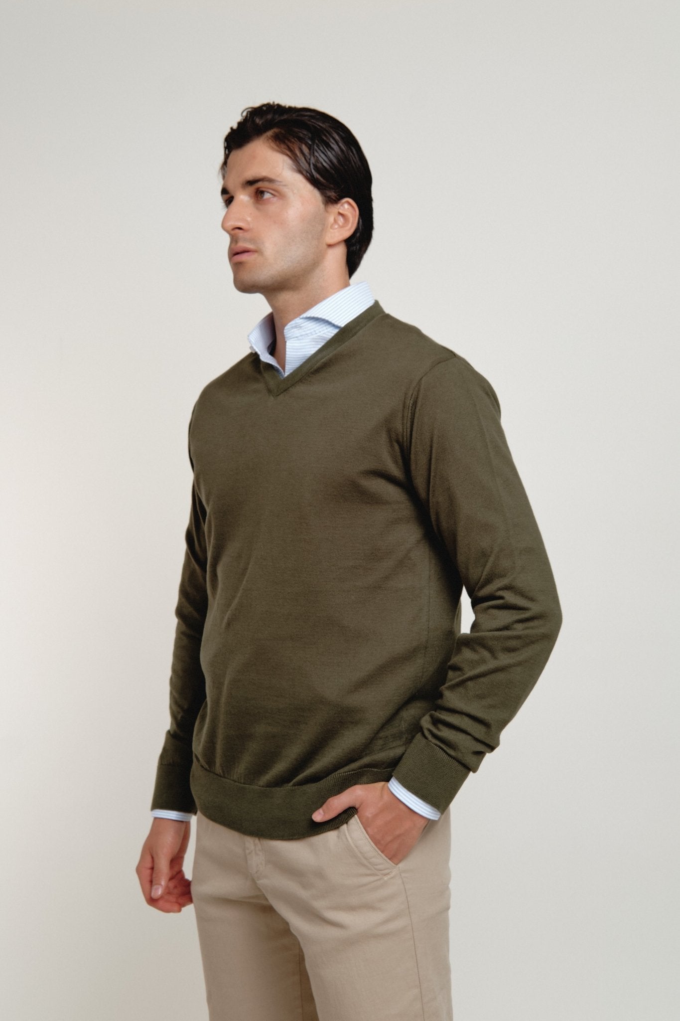 Jersey Pico Blacke Verde - Sohhan