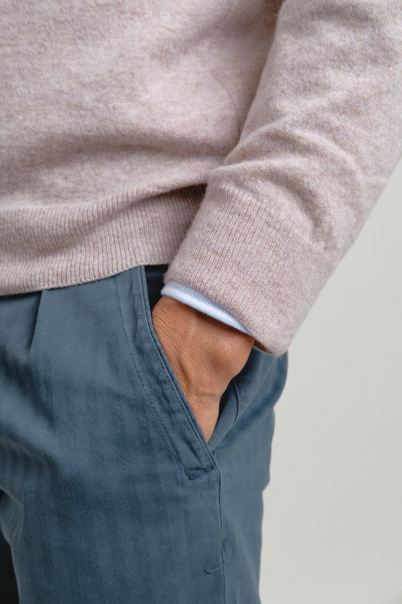 Jersey Pico Terry Beige - Sohhan