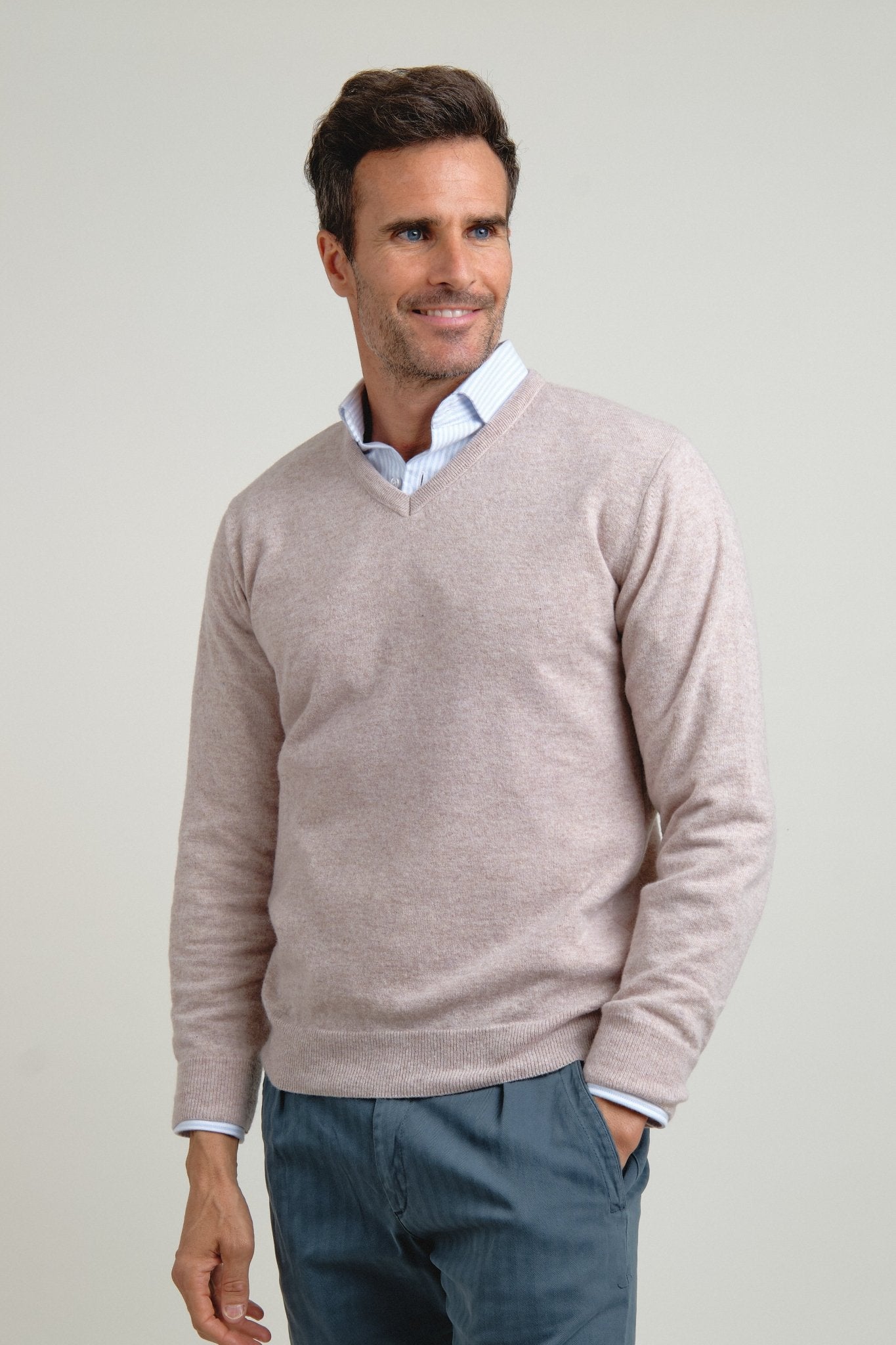 Jersey Pico Terry Beige - Sohhan