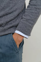 Jersey Pico Terry Gris Medio - Sohhan