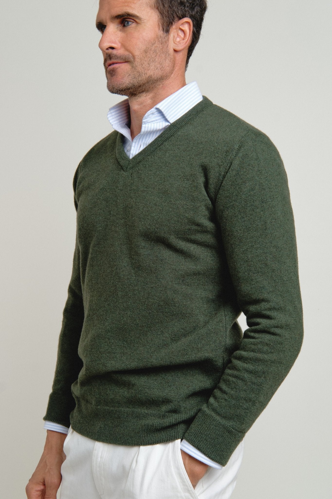 Jersey Pico Terry Verde Hunter - Sohhan