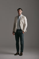 Linen Blazer Beige Hustle Heritage - Sohhan