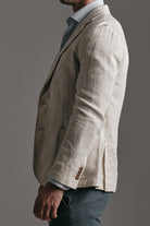 Linen Blazer Beige Hustle Heritage - Sohhan