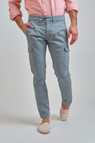 Pantalón Cargo Icon Azul Empolvado - Sohhan