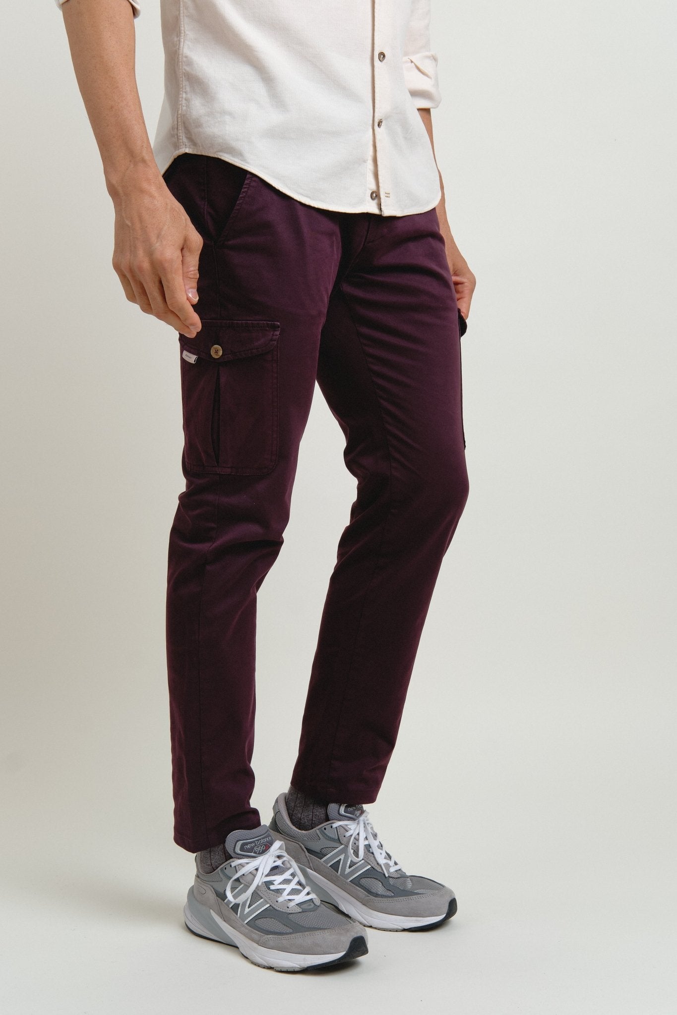 Pantalón Cargo Icon Burdeos - Sohhan