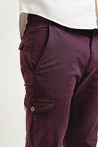 Pantalón Cargo Icon Burdeos - Sohhan