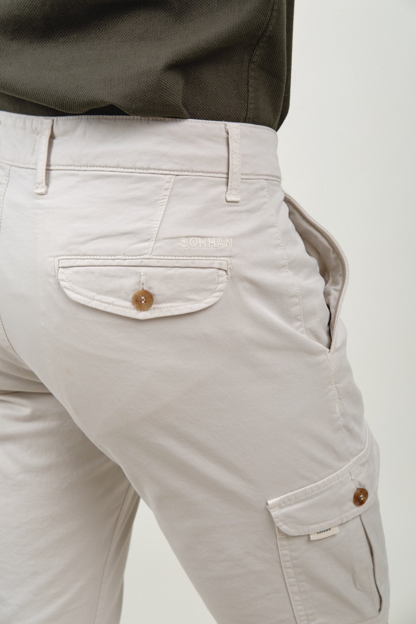 Pantalón Cargo Icon Crudo - Sohhan
