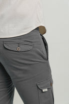 Pantalón Cargo Icon Gris Medio - Sohhan