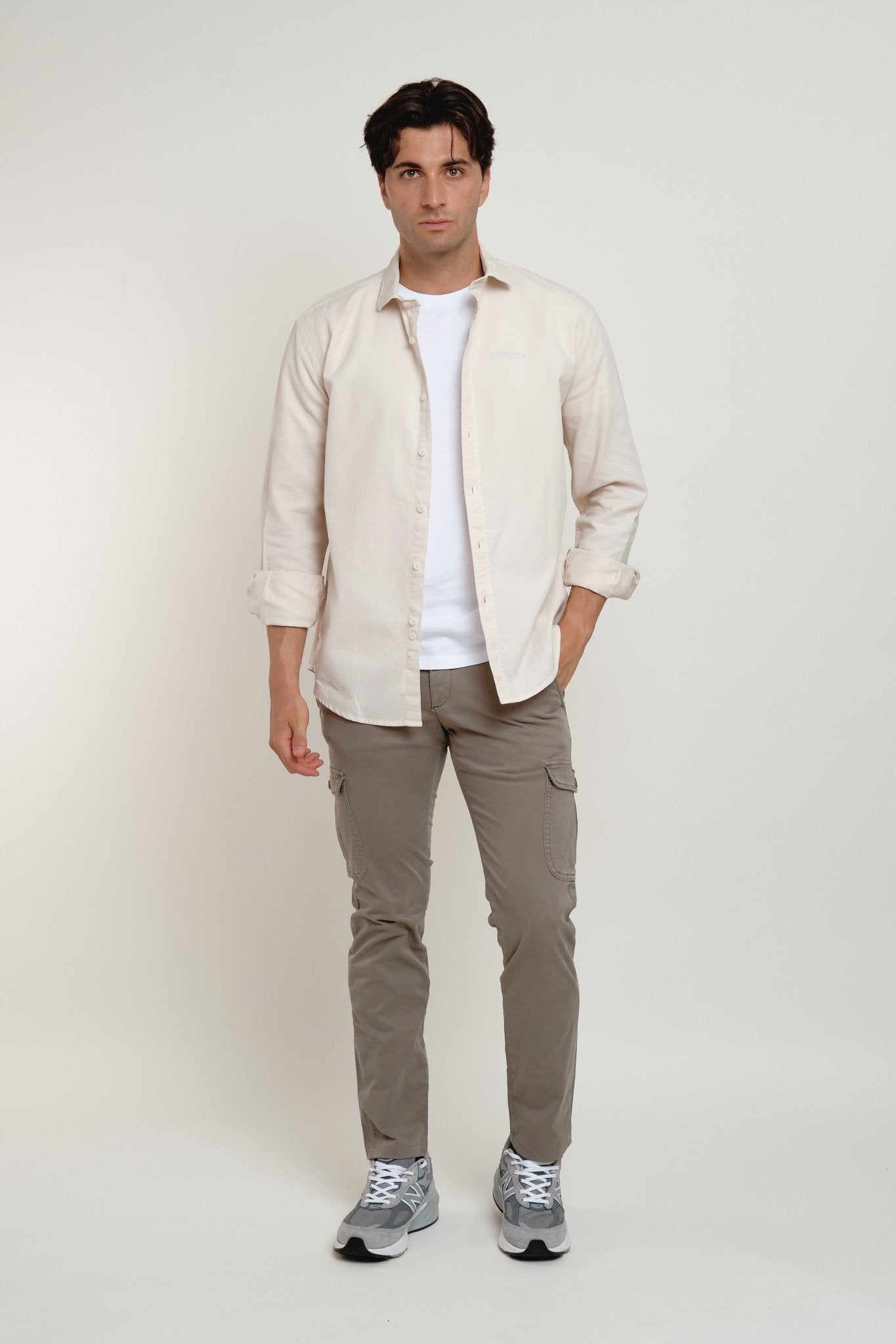 Pantalón Cargo Icon Gris Verdoso - Sohhan