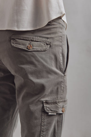 Pantalón Cargo Icon Gris Verdoso - Sohhan