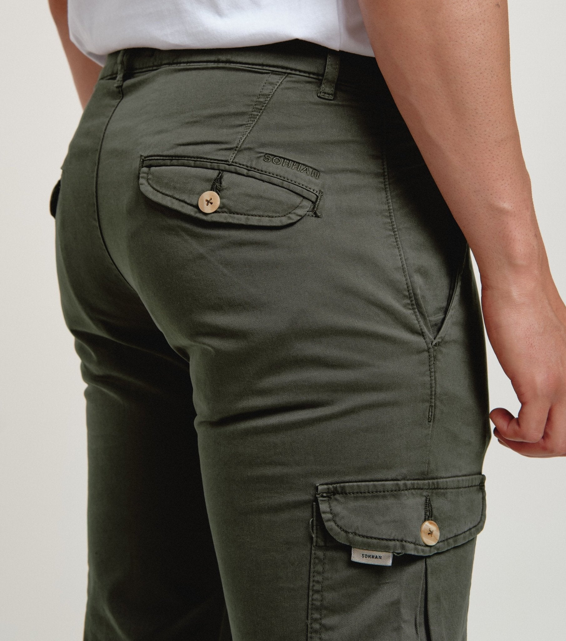 Pantalón Cargo Icon Verde Bogotá - Sohhan