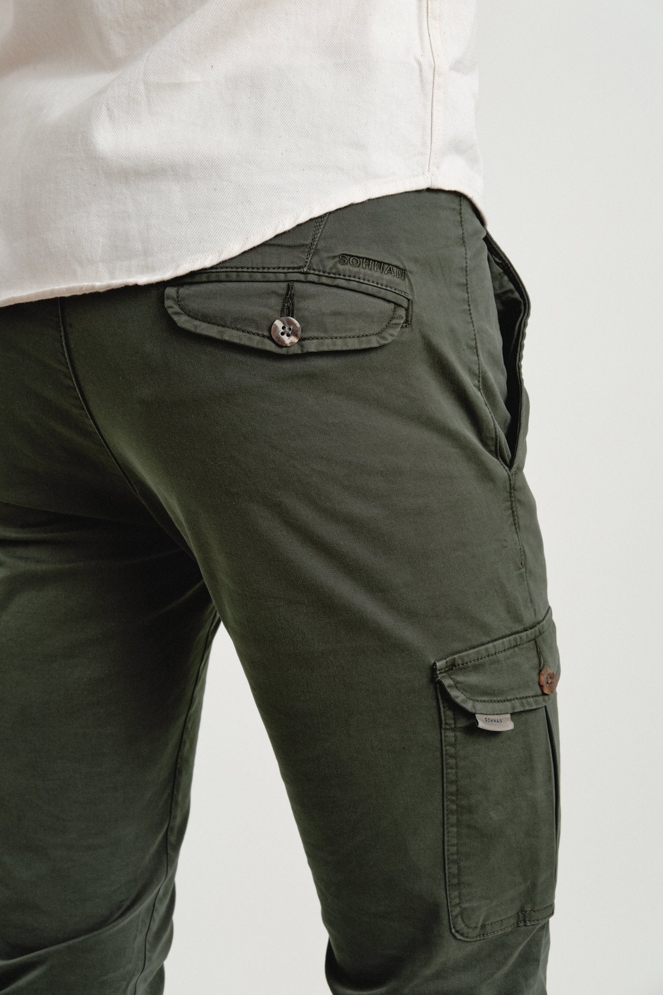 Pantalón Cargo Icon Verde Bogotá - Sohhan