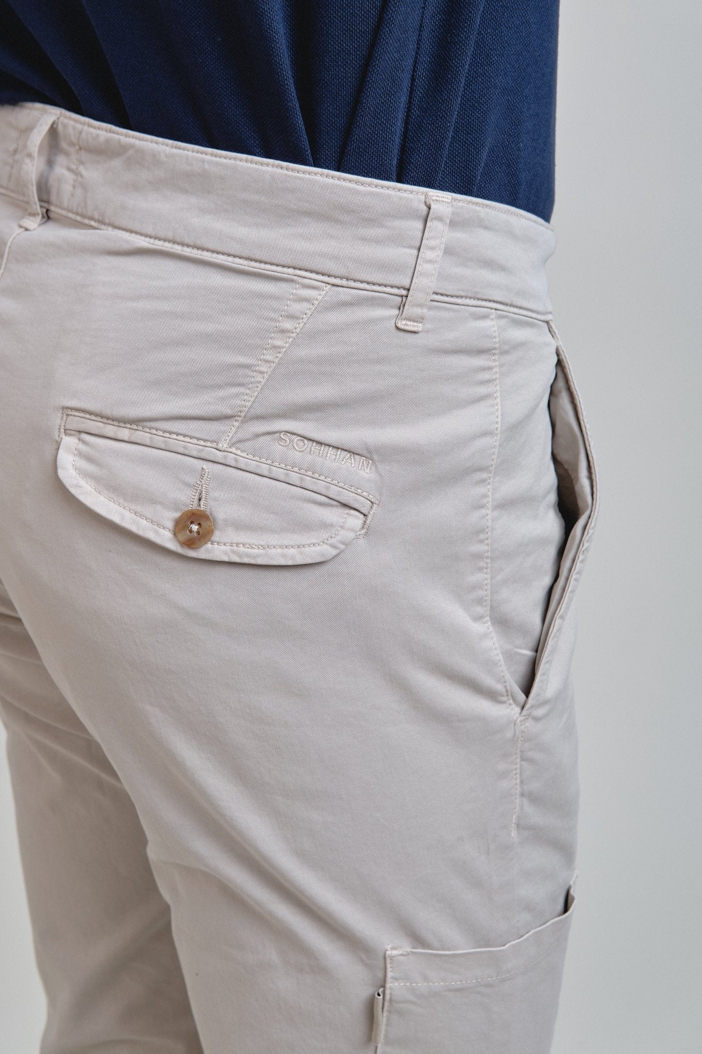 Pantalón Cargo Onyx Beige - Sohhan