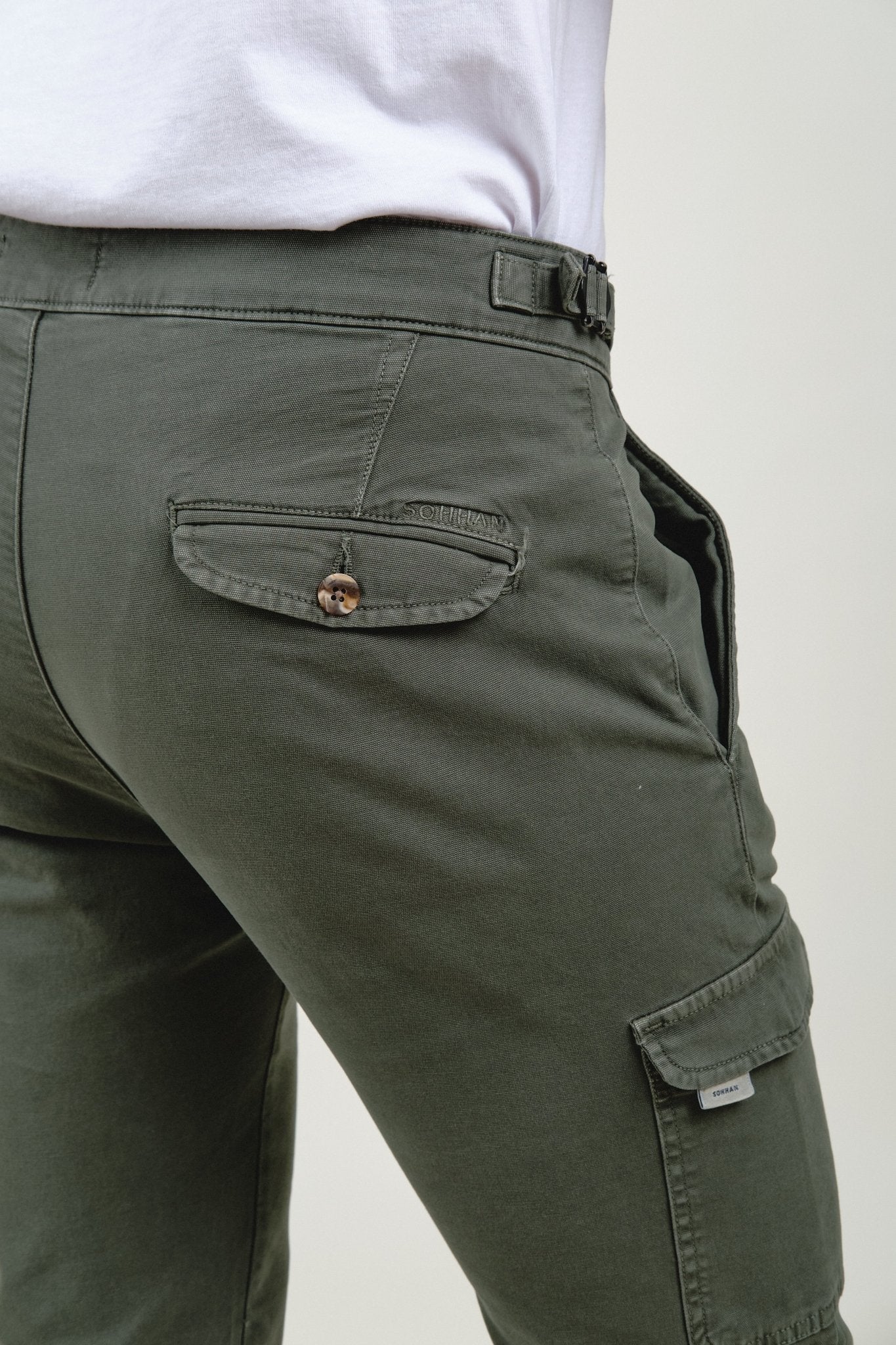 Pantalón Cargo Panamá Verde - Sohhan