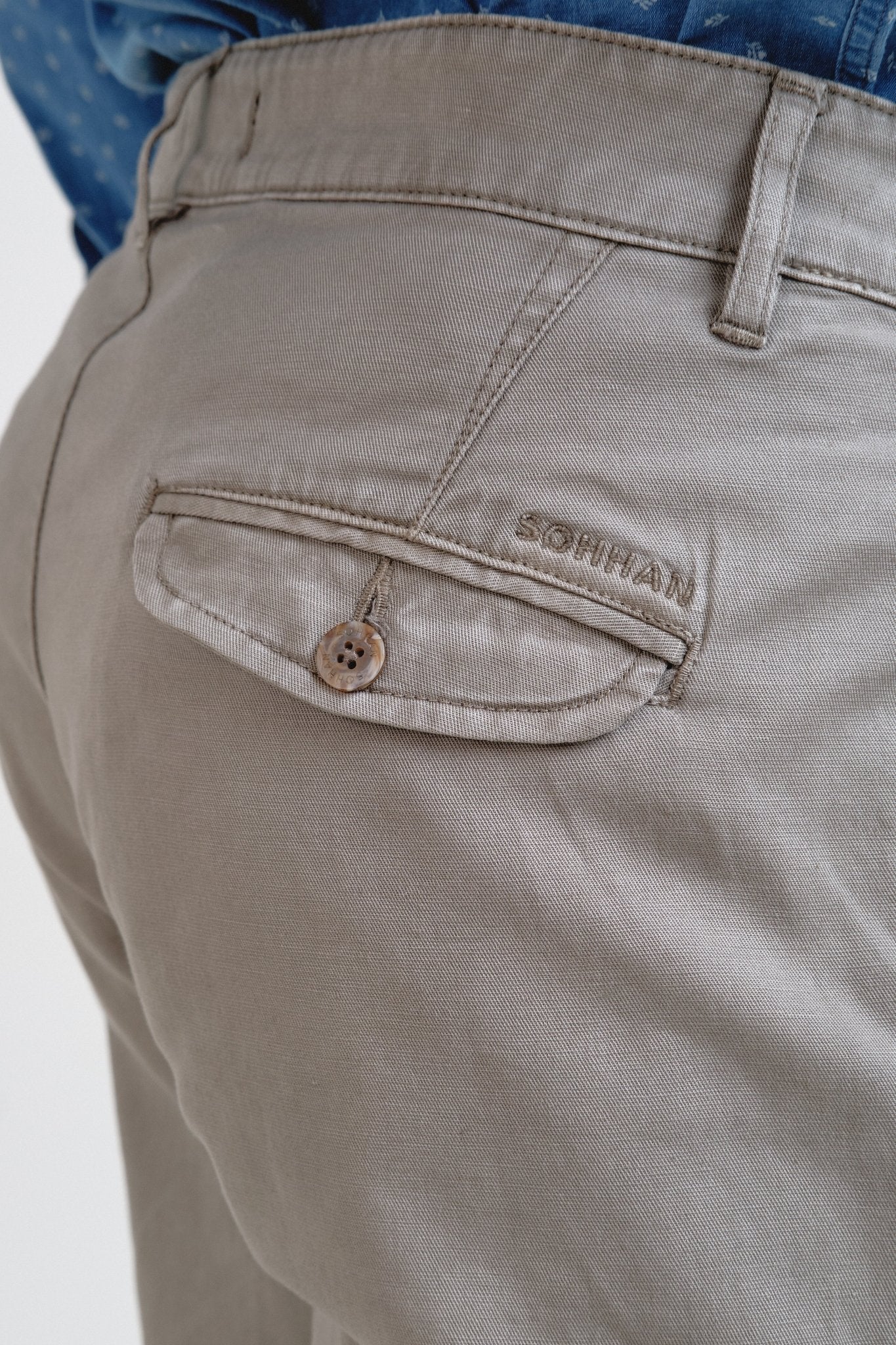 Pantalón Cargo Soren Gris Verdoso - Sohhan