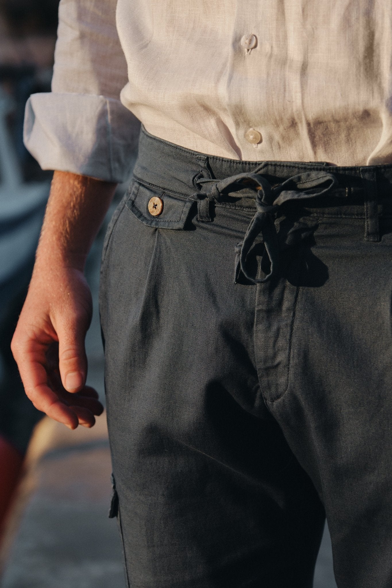 Pantalón Cargo Soren Marino - Sohhan