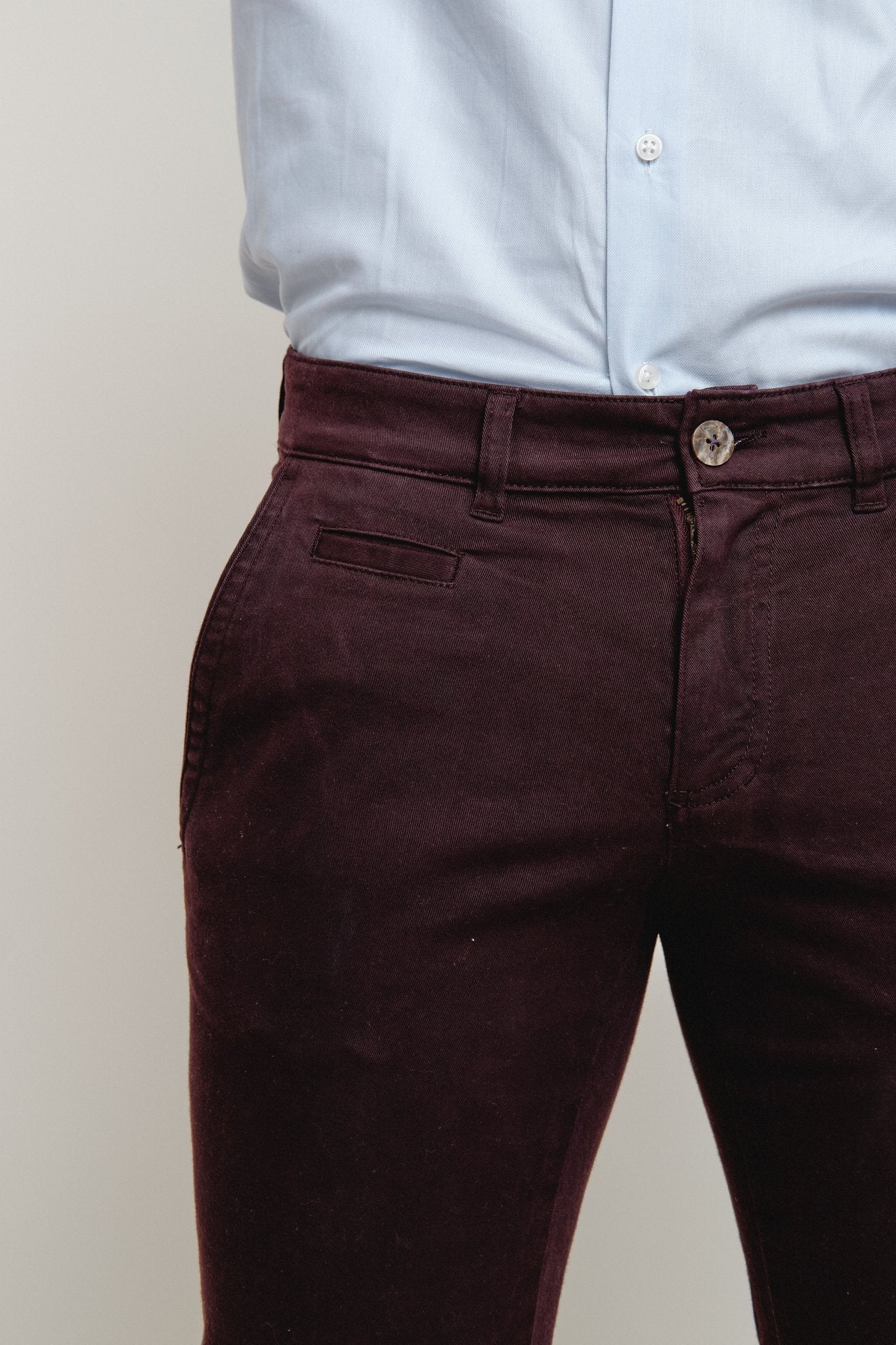 Pantalón Chino Idol Burgundy - Sohhan
