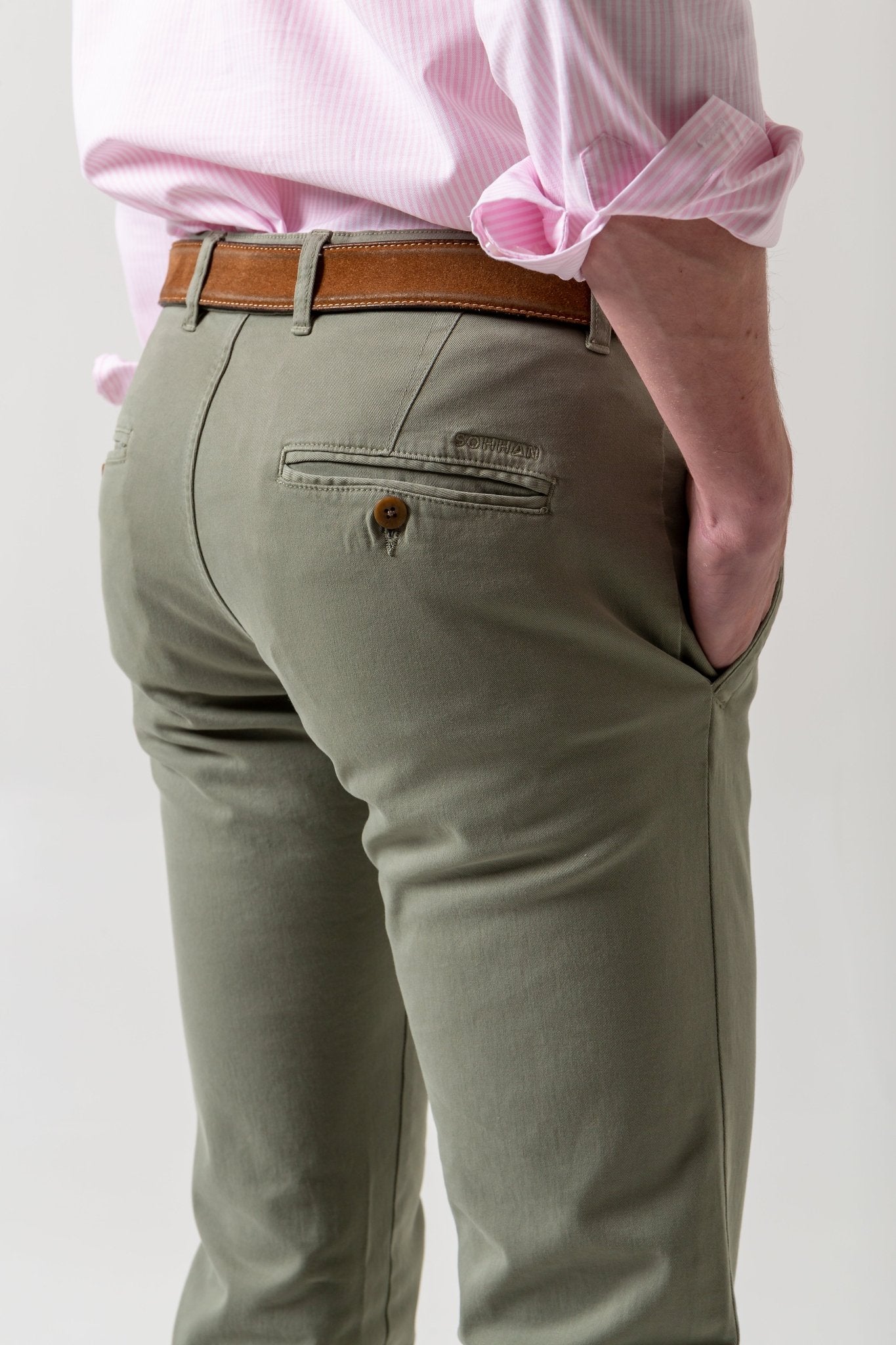 Pantalón Chino Idol Verde - Sohhan